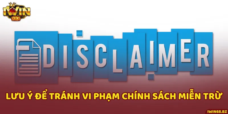 Một vài lưu ý có thể tránh vi phạm chính sách trách nhiệm